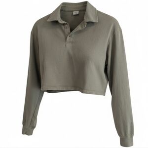 Sunday Best Roland Green Long Sleeve Polo